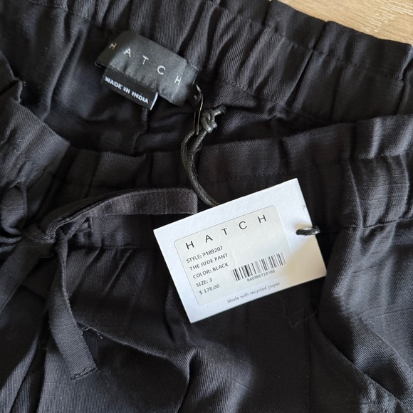 NWT HATCH Maternity The Jude Pant Black Size Large 10/12 - Picture 9 of 13
